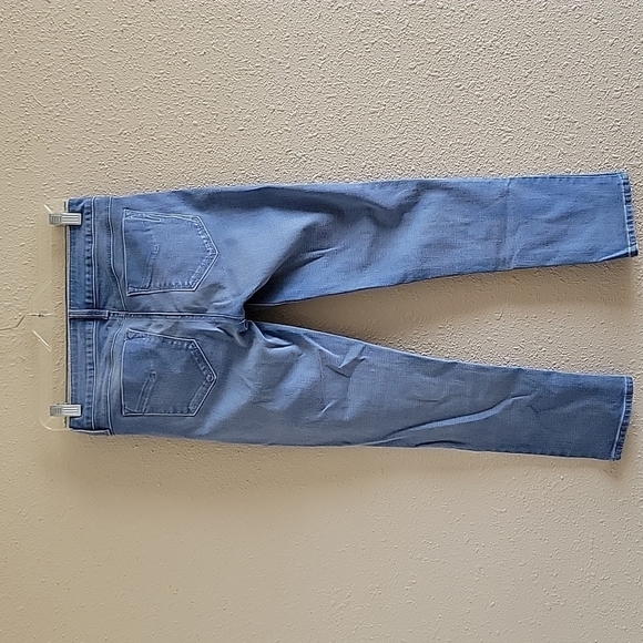 Skinny Mid Rise Blue Jeans - Picture 6 of 7